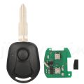 JYQ 2 Buttons Remote Head Car Key 315Mhz 433.92Mhz 447 MHZ 4D60 Chip For Ssangyong Actyon Kyron Actio Rexton Aoto Fob Control. 