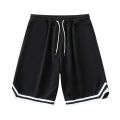 High Quality Summer Men's Basketball Shorts Loose Quick Dry Streetwear Casual Knee Length Trousers Male.