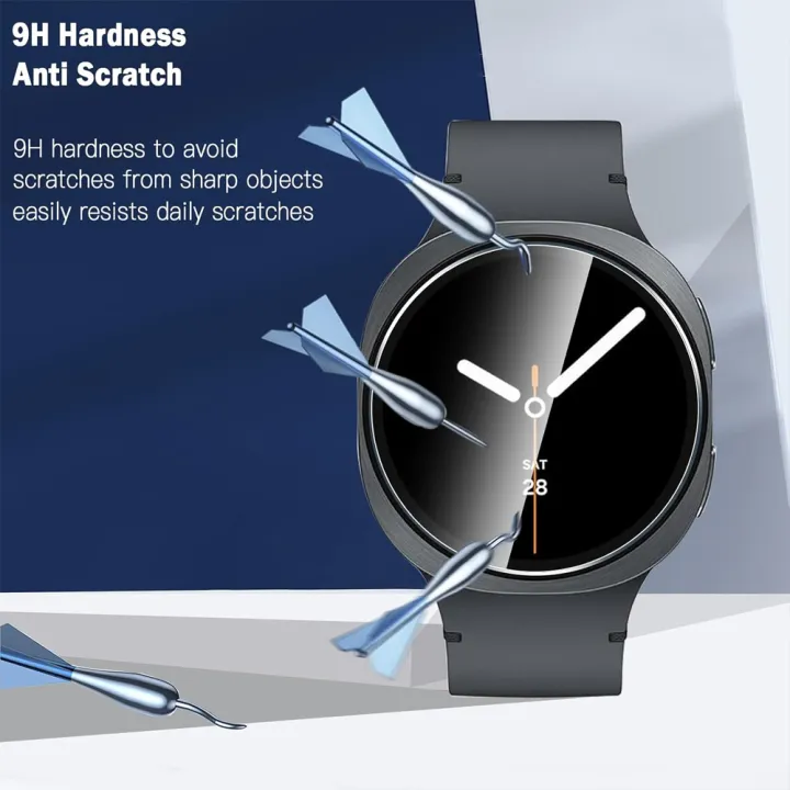 Tempered%20Glass%20For%20Samsung%20Galaxy%20Watch%208/8%20classic%2046mm%2044mm%2040mm%20Screen%20Protector%20HD%20Hydraulic%20Film%20Galaxy%20watch8%20protective%20-%20Image%204