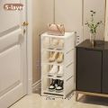 Shoe rack, multi-layer storage rack, household space saving,doorstep entry,indoor dormitory, apartment, small-sized shoe cabinet. 