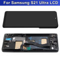 S21 Ultra TFT Screen Replacement For Samsung S21 Ultra 5G G998B G998B/DS SM-G9980 Lcd Display Digital Touch Screen with Frame. 