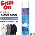 Stiff On Heavy Starch Spray 567g – Extra Crisp Finish | Wrinkle Free & Easy Ironing. 