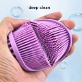 Silicone Body Scrubber Bath Shower Sponge Dry Bath Brush for Body Massager Bast Exfoliating Silicone Bathing Scrubber Body Brush.