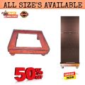 Safety Stand For Refrigerator's & Deep Freezer's & Dispenser's and Washing Machine's / Classic Disign Wooden Stand. 