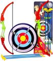 Galaxy Toys Outdoor Toys Bow and Arrow Archery Set Toy Set with Target Board - Dhanush Baan for Kids Girls Boys. 