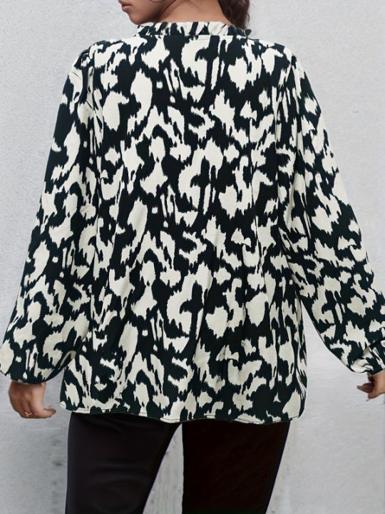 Plus%20Size%201XL-5XL%20New%20Women's%20Shirt%20Pattern%20Printed%20V-neck%20Top%20Long%20Sleeved%20Shirt%20Comfortable%20and%20Breathable%20-%20Image%206