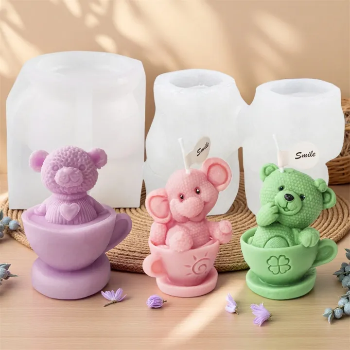 Teddy%20Bear%20in%20Cup%20Silicone%20Mold%20Cartoon%20Bear%20Candle%20Soap%20Mold%20DIY%20Elephant%20Aromatherapy%20Plaster%20Resin%20Crafts%20Mold%20Home%20Decor%20-%20Image%204