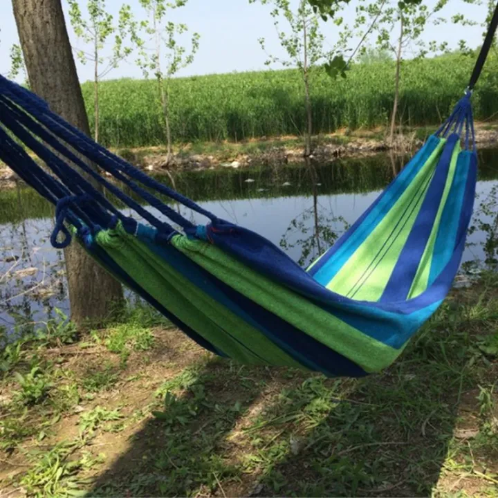 Single%20Wide%20Thick%20Canvas%20Hammock%20Outdoor%20Camping%20Backpackaging%20Leisure%20Swing%20Portable%20Hanging%20Bed%20Sleeping%20Swing%20Hammock%20-%20Image%203