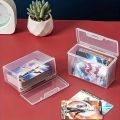 1/3pcs Playing Card Box, Clear Deck Case, Two Poker Images Can Be Placed (NO Cards) Christmas, Halloween, Thanksgiving Gift Part. 