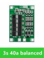 EGBO 3S 4S 40A 60A Li-ion Lithium Battery Charging Protection Board 18650 BMS For Drill Motor 12.6/16.8V Enhance/balanced. 