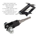 Scissor Jack Adapter Scissor Jack Socket Adapter Heavy Duty Chrome Vanadium Steel 1/2inch for Double Hole Scissor Jacks. 