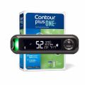 Contour Plus One Bluetooth-Enabled Glucose Meter with Smart Light Feature and 25 Pcs Strip Bundle Offer by TRONZZ. 