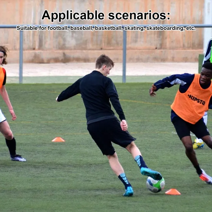 Pack%20of%2025%20Football%20Disc%20Soccer%20Marking%20Coaching%20Cones%20Portable%20Outside%20Baseball%20Basketball%20Skateboard%20Training%20-%20Image%206