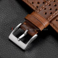 Genuine Cowhide Leather Strap for   Watch 7 6 5 4 Soft Breathable Retro Wristband for  18mm 20mm 22mm Bracelet. 