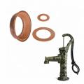 Pitcher Pump Well Kit Replacement Parts Lower Valve Leathers and Leather Cups for Hand Well Pump for Repair Maintenance. 