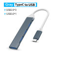 7-in-2 USB HUB Type C HUB Multi USB Splitter USB Adapter OTG USB to USB 3.0 HUB for Macbook Pro 13 15 Air Mi Pro PC Laptop. 