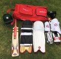 Hard ball cricket kit for 9 to 14 years. Kids  original hard ball kit 10 items including. 