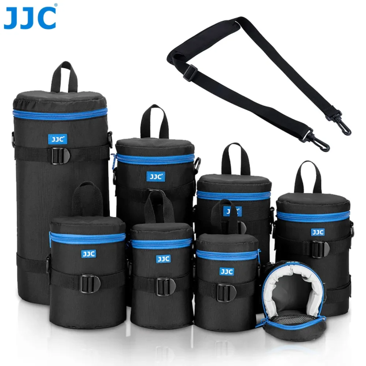 JJC Thick Camera Lens Case For Olympus DSLR Mirrorless Water Resistant Camera Lens Protective Bag