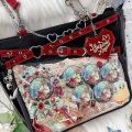 New Original Spicy Girl Cool Ita Bag Large Capacity Transparent Pain Layer Crossbody Bag Love Chain Ulzzang Shoulder Bag. 