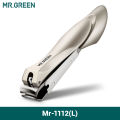 MR.GREEN Anti Splash Nail Clippers Stainless Steel Fingernail Cutter Manicure Tools Bionics Design Nail Trimmer. 