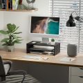 VTEC Home Modern Wooden Monitor Stand / 2-Tier / Arm Riser / Desk Storage Organizer / Laptop Printer Stand / Desktop Monitor Stand / LCD TV Laptop Rack / Computer Screen Riser / Shelf Platform / Office Desk Tool / Kids Table Tool - KTT 305. 