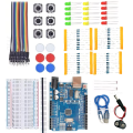 DIY Electronic Starter Kit for UNO R3 Arduino Circuit Board Electronics Programmable Engineering Coding Education STEAM 12In1.