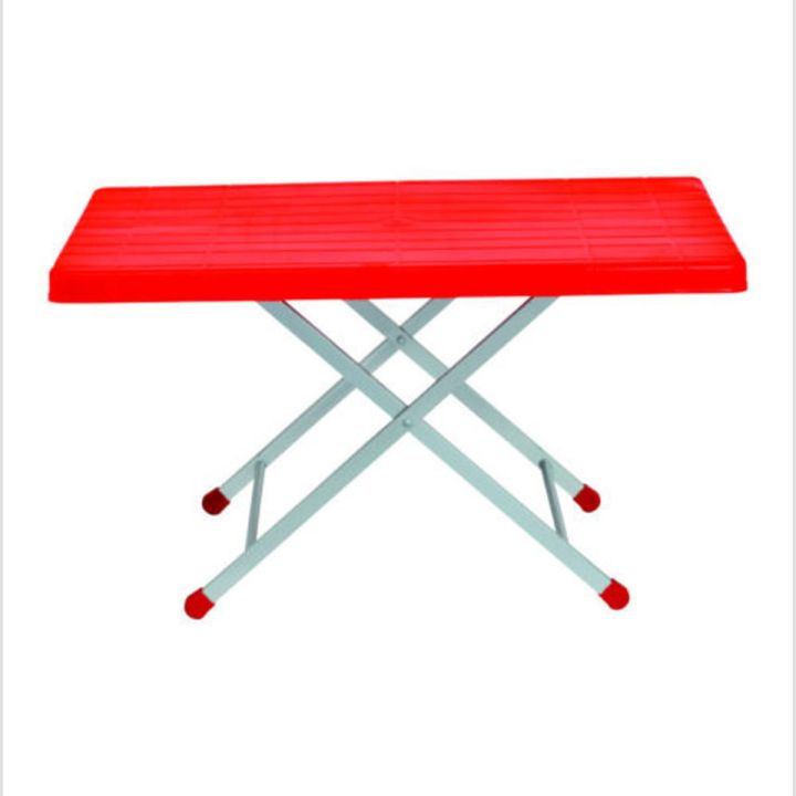 Plastic folding table