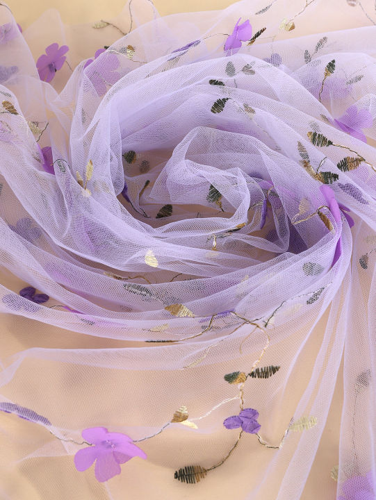 Beautiful%20Floral%20Embroidered%20Lace%20Fabric%20Sage%20Green%20Flower%20Embroidery%20Mesh%20Lace%20Fabric%20Soft%20Tulle%20Fabric%20for%20Tutu%20Dress%20Clothing%20-%20Image%206