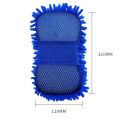 2Pcs Car Cleaning Brush Cleaner Tools Microfiber Car Washer Sponge Cleaning Washing Towel Auto Gloves Car Washing Accessories. 