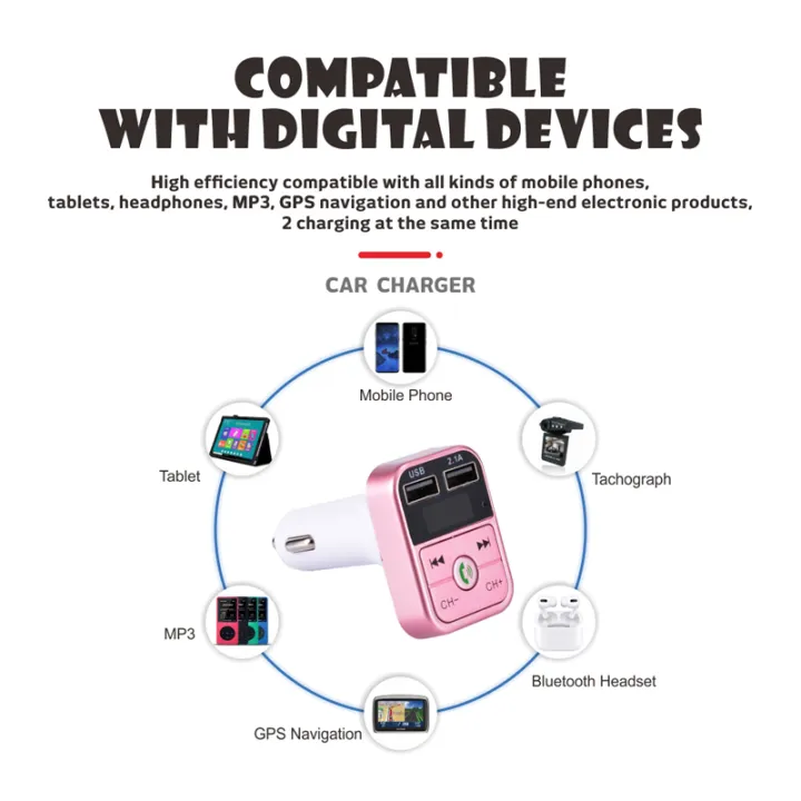 Portable%20Bluetooth%20Car%20MP3%20Player%20Radio%20Modulator%205.3%20FM%20Transimitter%20Dual%20USB%20Fast%20Charger%20Audio%20Receiver%20Handsfree%20Multicolour%20-%20Image%203