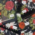 Digital Printed 3 Pcs Unstitched Fancy Lawn Suit in Floral Black Color , Digital Printed Lawn Shirt and Trouser, Embroidered Digital Printed Lawn Khaadi Dupatta ,Foe Ladies ,Girls and Women,Latest Summer Lawn Collection. 