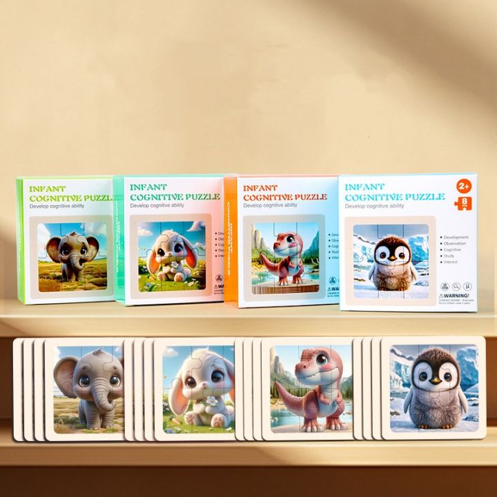 Bview%20Art%208pcs%20Wooden%20Jigsaw%20Puzzles%20Set%20for%20Kids,%20Cartoon%20Animal%20Puzzles%20Board%20Educational%20Learning%20Toys%20-%20Image%203