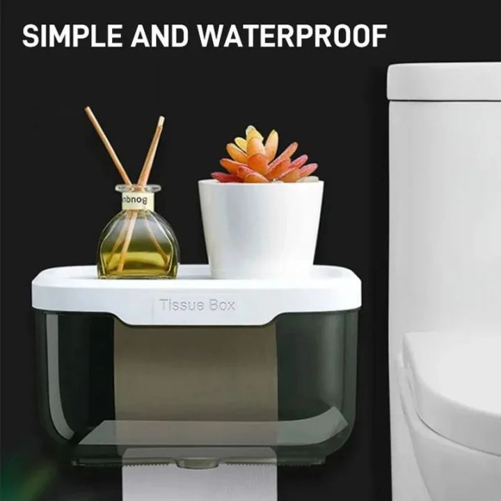 Wall%20Mounted%20Toilet%20Paper%20Holder%20Waterproof%20Tissue%20Box%20with%20Shelf%20Bathroom%20Organizer%20Kitchen%20Multi%20Purpose%20Storage%20Dispenser%20-%20Image%206