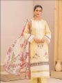 Gul Bano 3 piece printed unstiched lawn suit(free delivery ). 