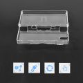 1 Pcs Transparent Plastic Game Case Cover Replacement Case Screen Lens For Nintend DS Lite. 