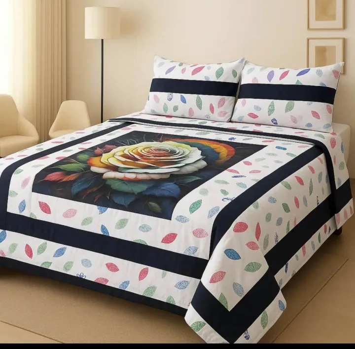 Embroidered%20Patch%20Work%20King%20Size%20BedSheet%20-%20High%20Quality%20-%20Cotton%20Satin%20Double%20Bedsheet%20Embroided%20-%20Galaxy%20Bedding%20-%20Image%203