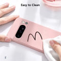 Liquid Silicone Soft TPU Case Google Pixel 8 Shockproof Cases For Cover Google Pixel8 Case Pixel 6A 7A 8A 6 7 Phone Case Bumper.