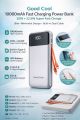 Good Cool 10000mAh Power Bank 20W + 22.5W Super Fast Charging with Built-in Type-C & Lightning Cable.