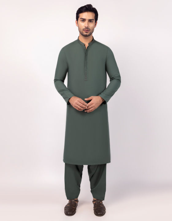 Junaid Jamshed Sticthed Mens Kameez Shalwar For Men And Boys -Collection:2026- Designcode: JJKS-A-33688/S25/JJ9944-SF