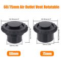60MM/70MM Heater Heater Outlet Rotatable Pipe, Suitable For Air Diesel Heater Pipe Outlet Connector For Webasto Eberspacher.