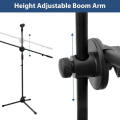 Iremax microphone stand, microphone stand, condenser microphone stand, high-low adjustment, 105-185 m Folding lightweight handheld boom microphone stand condenser microphone stand. 