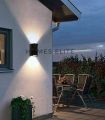Gesto Wall Lights - 10W IP65 Waterproof Wall Lamp - K Shape Fancy LED Light for Wall - Up & Down Aluminum Wall Lamps - Outdoor Wall Lights for Elevation,Garden & Patio Lights - (Warm White). 