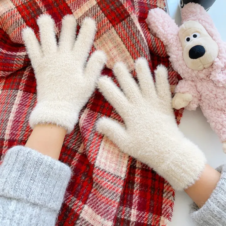 Fashion%20Winter%20Mink%20Velvet%20Five%20Finger%20Gloves%20Plush%20Warm%20Cold-proof%20Gloves%20Women%20Outdoors%20Cycling%20Solid%20Color%20Wistiti%20Mittens%20-%20Image%208