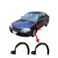 Honda City Fender Shield 1996- 2003 ( 2 ) Pieces Left And Right Both Front Side ( Save Your Car From Rust ). 