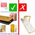 Ask For Any Model Golden Glass Back + Camera + Side Full cover Your mobile Phone Golden plate Available For All Models. 
