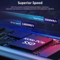 HUADISK NVMe M2 SSD 1TB 512GB 256GB 128GB PCI-e 3.0X4 Solid State Drive HDD 2280 SSD M2 Internal Hard Drive for Laptop Notebook.