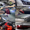 High Quality TPU PPF Film 0.3*3M/2M/1M/0.5M Car Headlight Protective Film Self-Healing Anti Scratches Light Black/ Smoked Black.