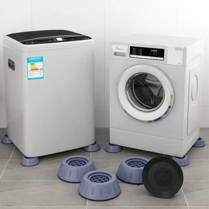 4pcs%20Non%20Slip%20Shockproof%20Cushion%20Washing%20Machine%20Universal%20Foot%20Pad%20Height%20Increasing%20Moisture%20Proof%20Refrigerator%20Pulsator%20-%20Image%204