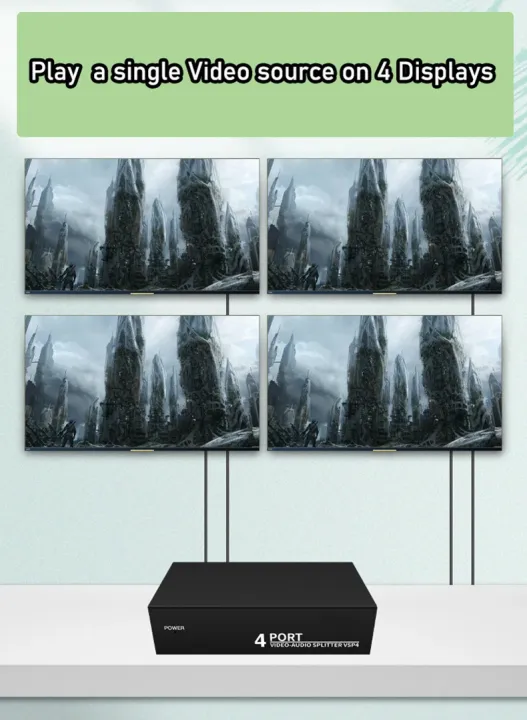 AV%20Splitte%201%20in%208/4%20out%20composite%20RCA%20Audio%20Video%20Splitter%204/8%20way%203%20RCA%20Splitter%20amplifier%20Distributor%20for%20PS2%20DVD%20Xbox%20Wii%20TV%20-%20Image%203