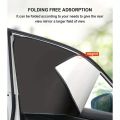 Universal Magnetic Window Shades 2pcs Set for Cars Heat Reduction Privacy Protection Auto Sunshade Car Accessory. 